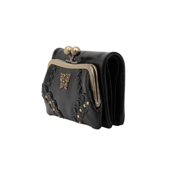 極美品✨アナスイ ANNA SUI マチルダ 口金二つ折り財布 蝶 ブラック ANNA SUI（アナスイ） マチルダ 口金二つ折り財布 : マルイ(丸井)Yahoo