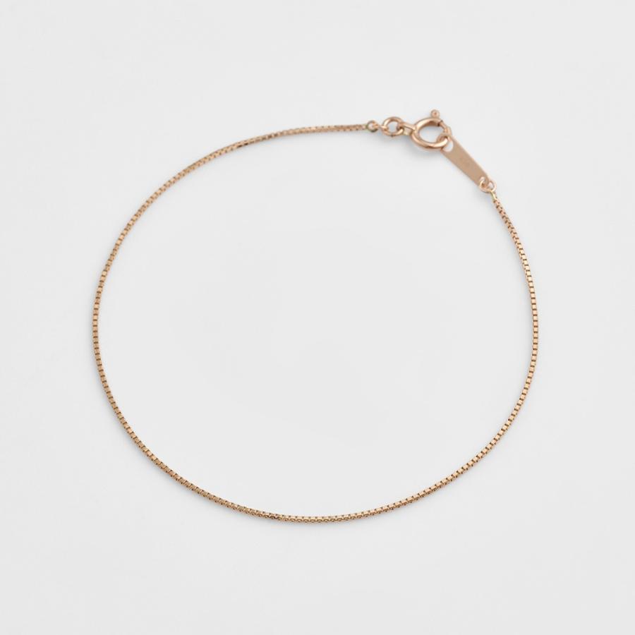 agete（アガット） 《WEB限定》K10ブレスレット（ピンクゴールド