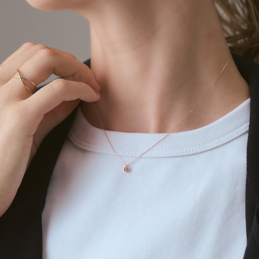 agete（アガット） 《WEB限定》K10ダイヤモンドネックレス（0.03ct