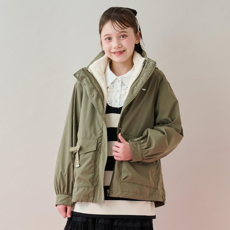 mezzo piano Junior（メゾピアノ ジュニア） 【撥水】ロゴリボン3WAY