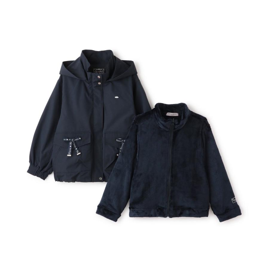 mezzo piano Junior（メゾピアノ ジュニア） 【撥水】ロゴリボン3WAY