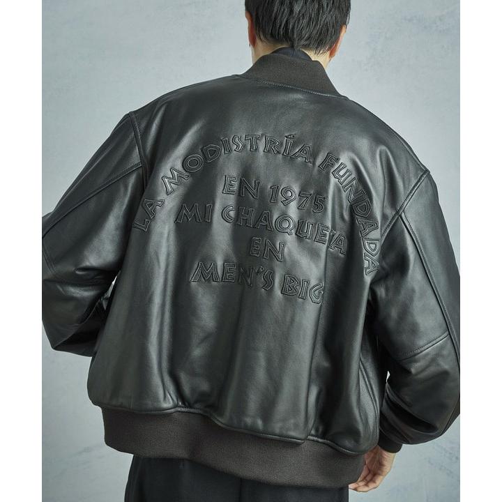 【50th Anniv . 中田 慎介】 SHEEP LEATHER STADIUM JAMPERの画像