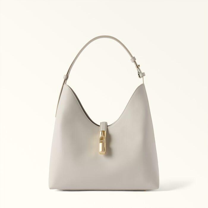 【公式】フルラ ゴッチャ (Furla Goccia) ホーボーバッグ Mの画像