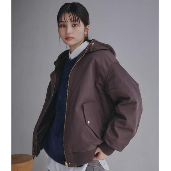 THE SHOP TK 【2WAY洗える】リバーシブル フェイクファーブルゾン
