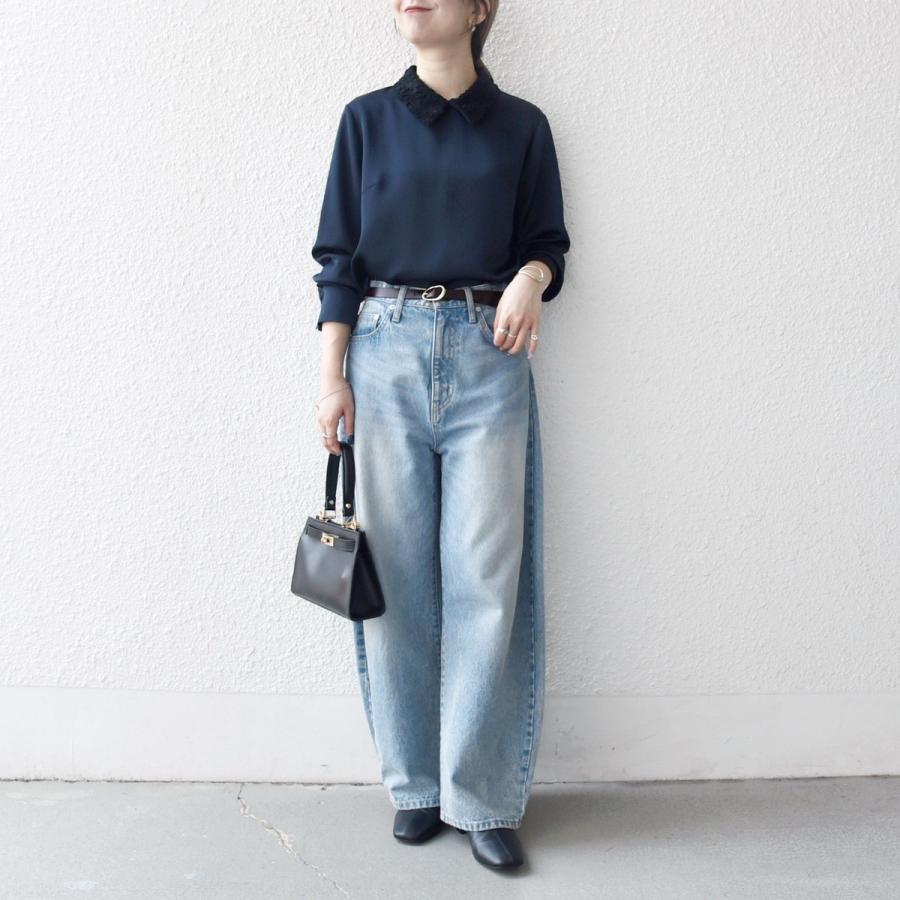 SHIPS any 《一部追加予約》SHIPS any:〈洗濯機可能〉サテン レース