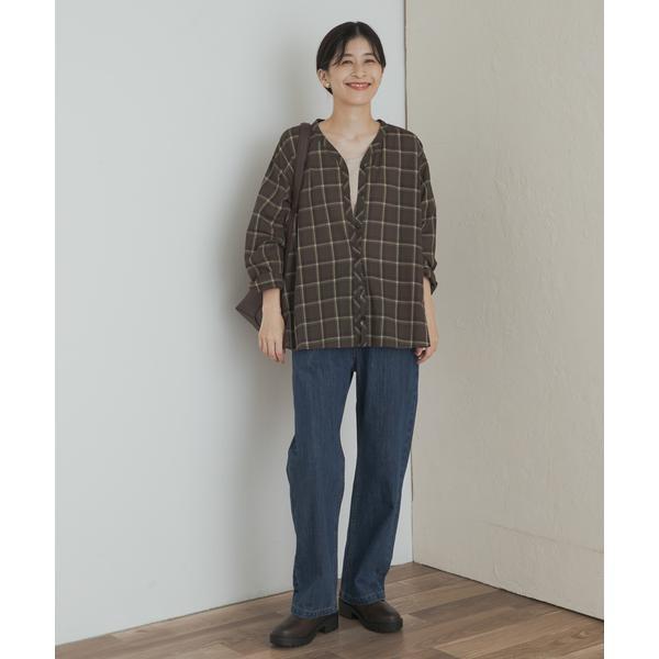 URBAN RESEARCH DOORS（アーバンリサーチドアーズ） チェックフレア