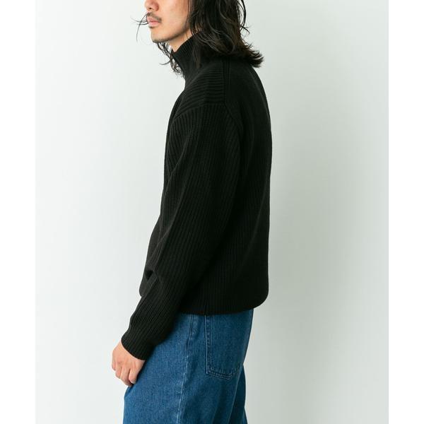 MANEGNWA 日本未発売 ジップニット　Mサイズ マルチサイズハーフジップニットプルオーバー : マルイ(丸井)Yahoo!店