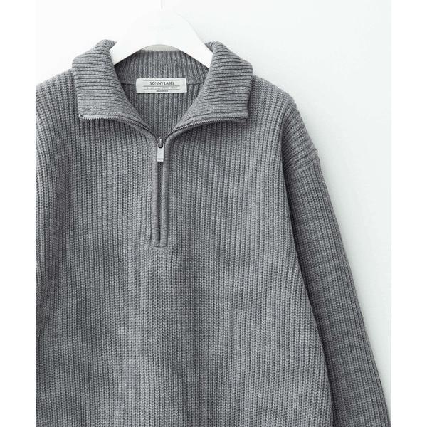 マルチサイズハーフジップニットプルオーバー : マルイ(丸井)Yahoo!店