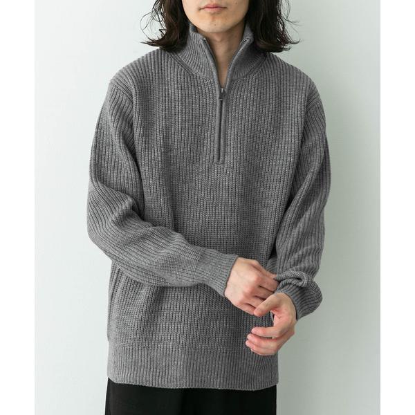 マルチサイズハーフジップニットプルオーバー : マルイ(丸井)Yahoo!店