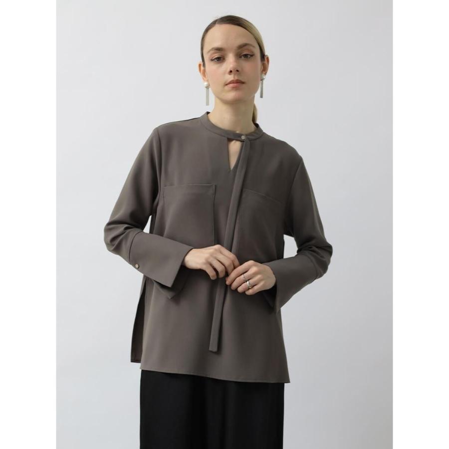 Aga（アーガ） ベーシックバックサテンボウタイブラウス : マルイ(丸井