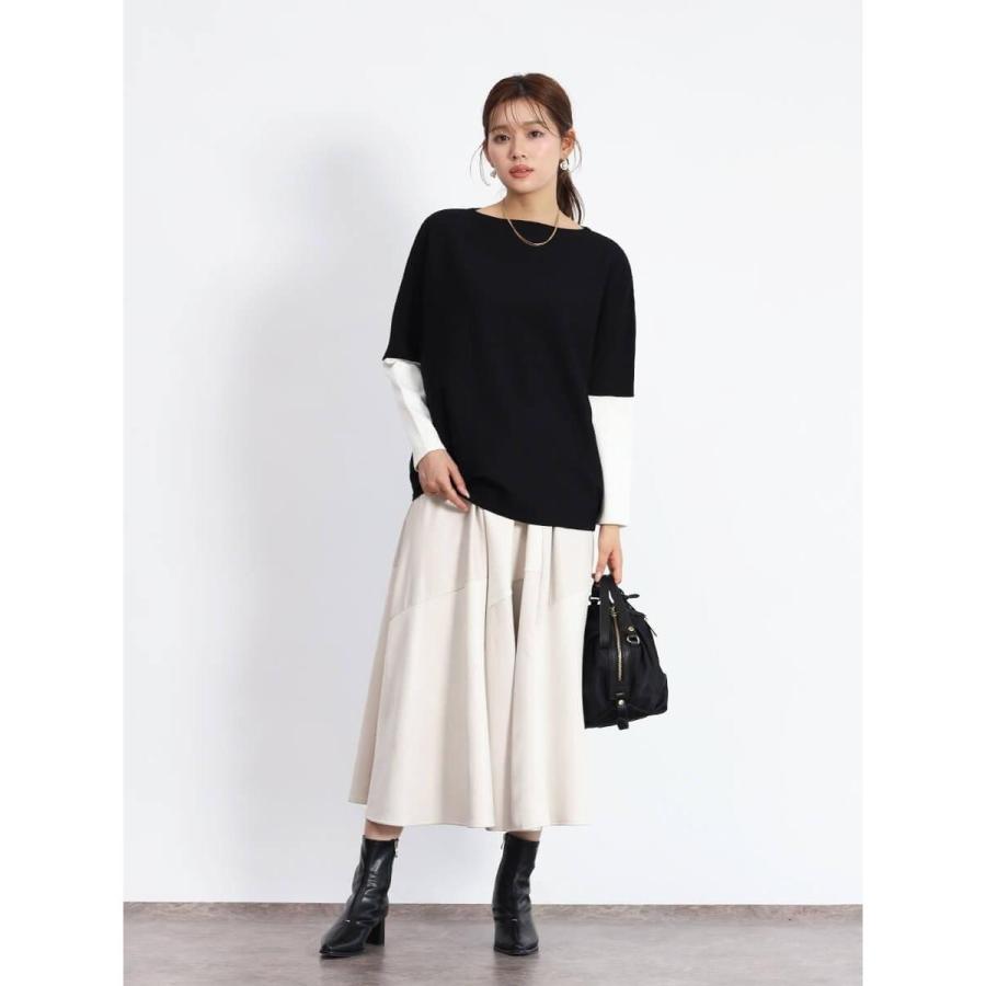 FENNEL（フェンネル） スエード×ヴィーガンレザーランダム切り替え