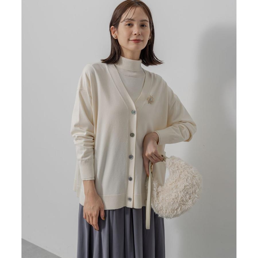 タグ付未使用⁂ダーマコレクション⁂ロングカーディガン　カシュクール　カシミヤ M ウールカシミヤロングカーディガン | Milestone公式オンラインストア
