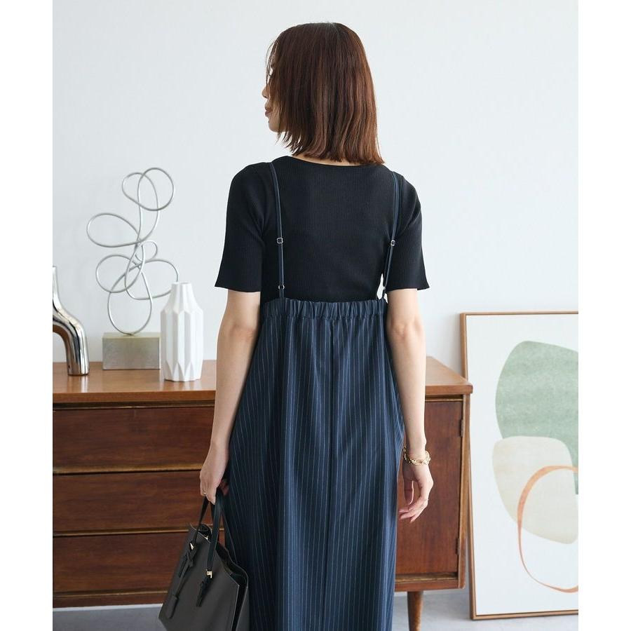 Green Parks（グリーンパークス） Vネックキャミワンピース : マルイ