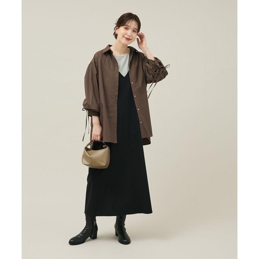 Green Parks（グリーンパークス） Vネックキャミワンピース : マルイ