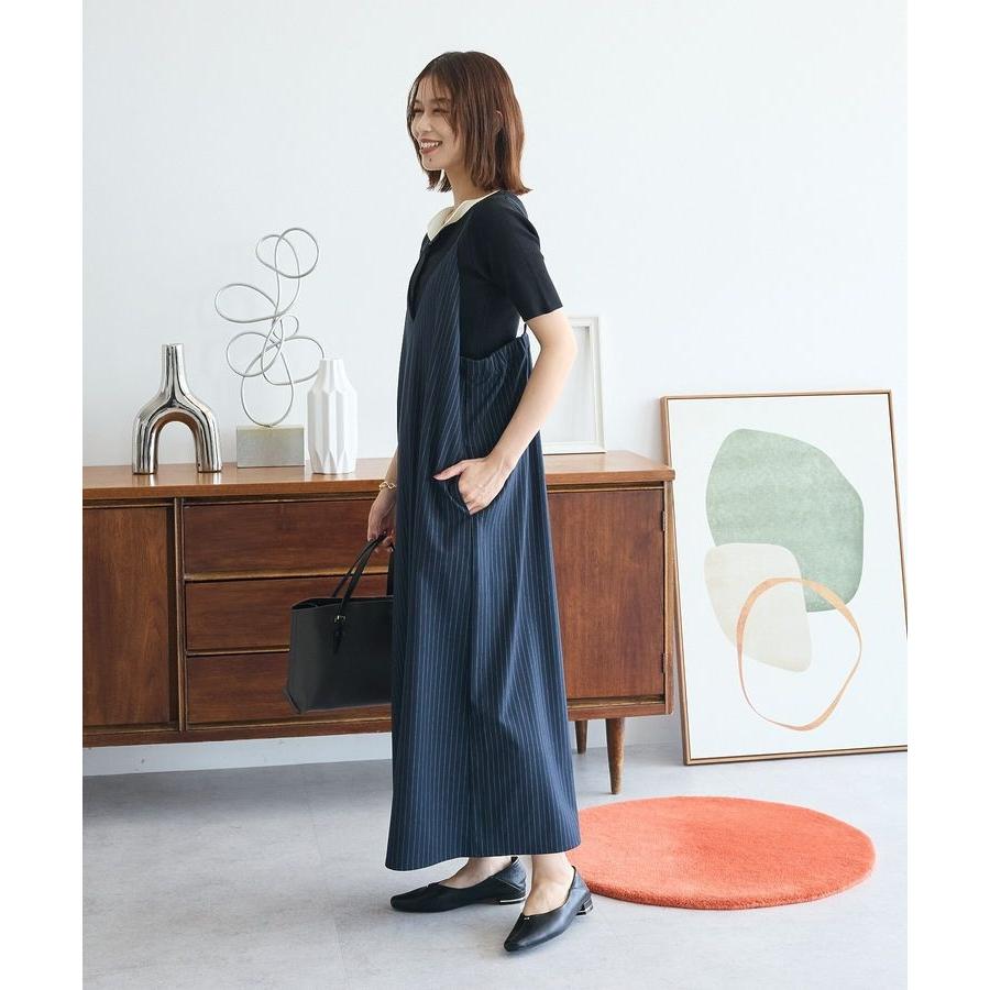 Green Parks（グリーンパークス） Vネックキャミワンピース : マルイ