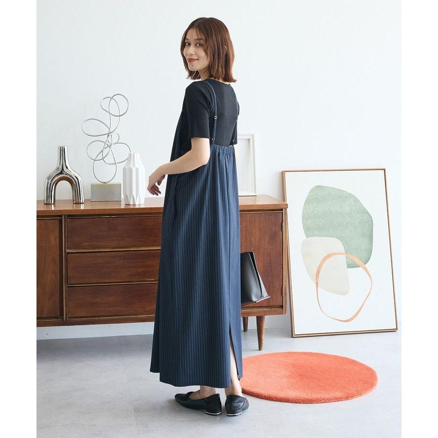 Green Parks（グリーンパークス） Vネックキャミワンピース : マルイ