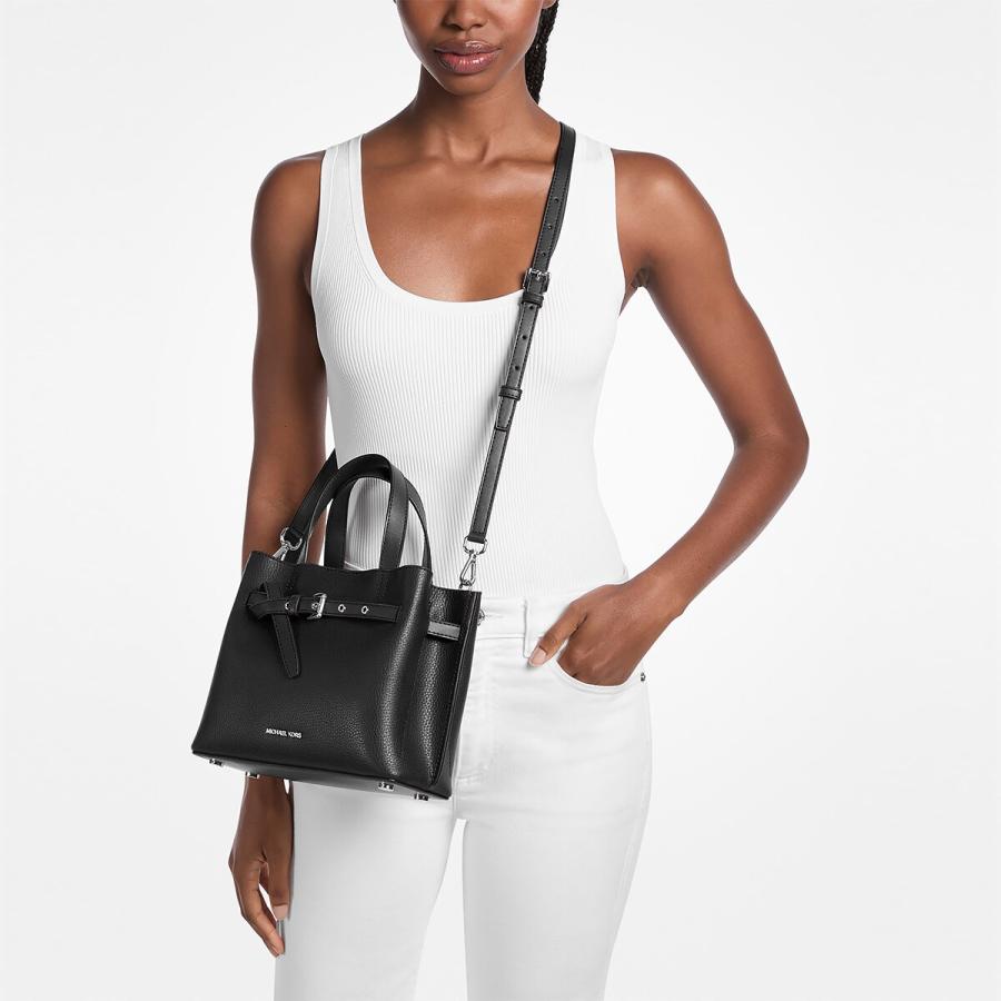 MICHAEL KORS（マイケルコース） EMILIA ペブルレザー サッチェル