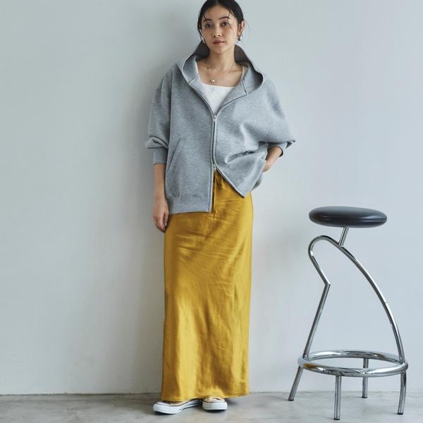 DOUX ARCHIVES（ドゥアルシーヴ） サテンナロースカート : マルイ(丸井