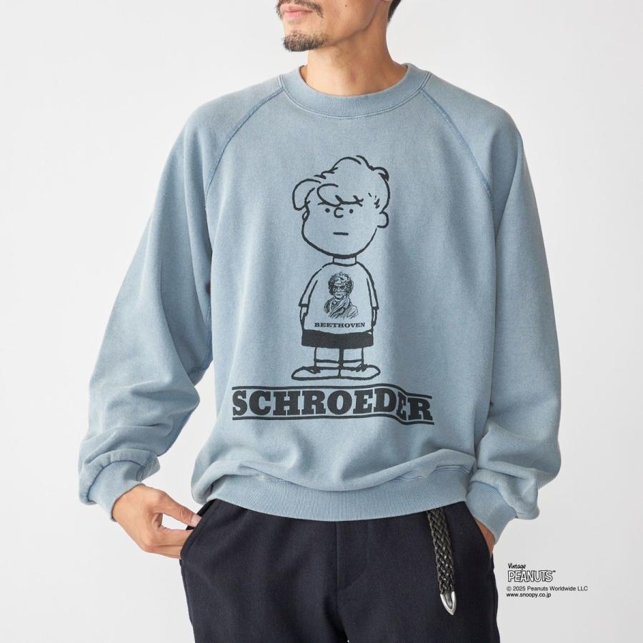 古着　SHIPS ビンテージピーナッツ　シュローダー スウェット (M) SHIPS（シップス） 【SHIPS別注】AIRTOWNE: ピーナッツ ヴィンテージ
