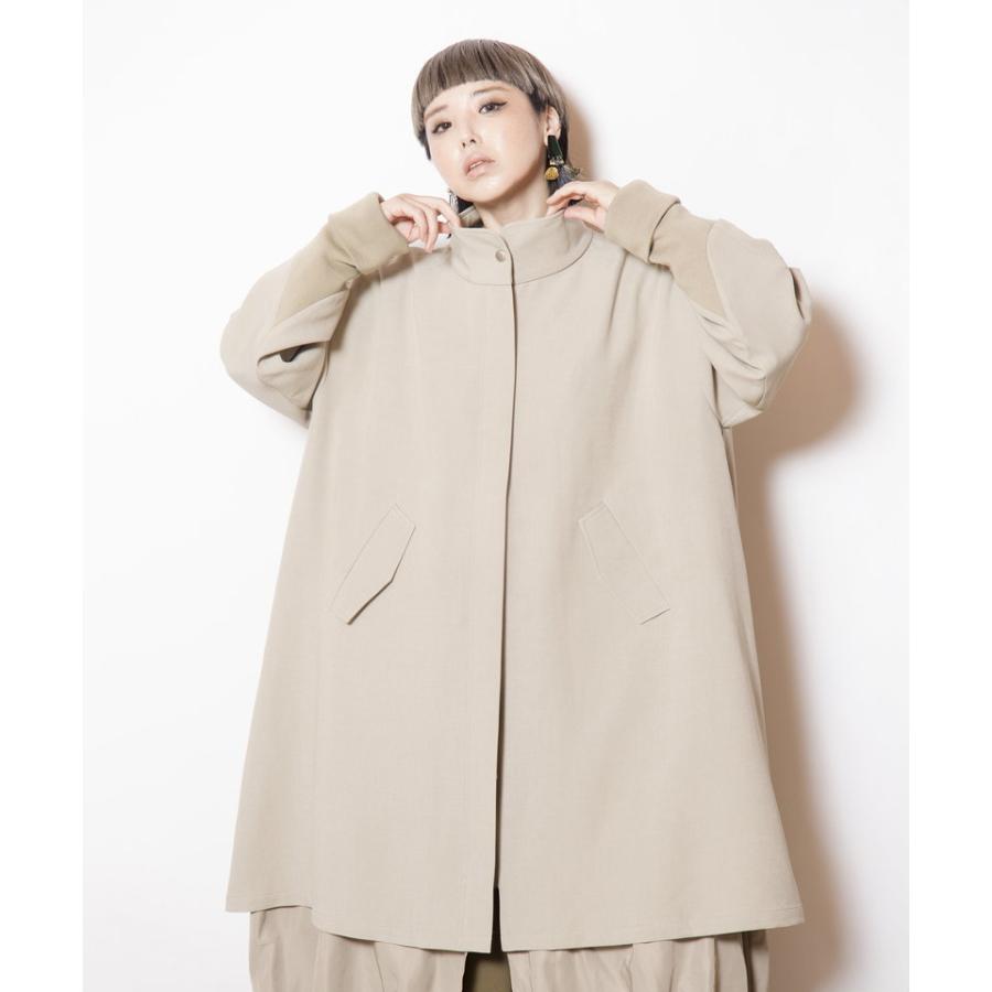 OSMOSIS（オズモーシス） レイヤードスタンドカラーコート : マルイ