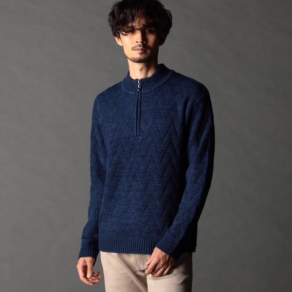 NICOLE CLUB FOR MEN（ニコルクラブフォーメン） ハーフジッププル