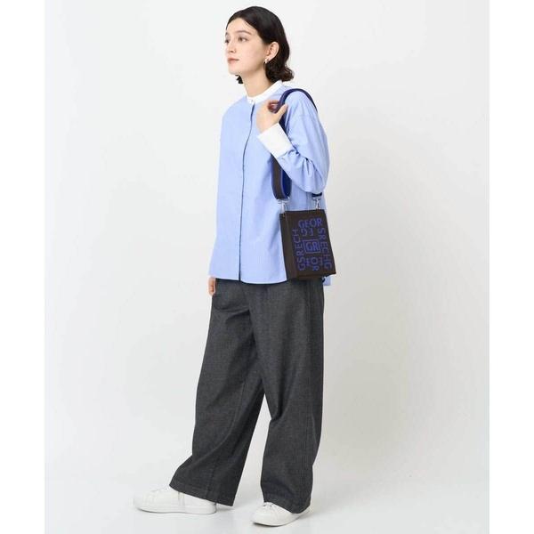 ジョルジュ・レッシュ（ES RECH）/ロゴニットミニショルダーバッグ GEORGES RECH（ジョルジュ・レッシュ） ロゴニットミニショルダー