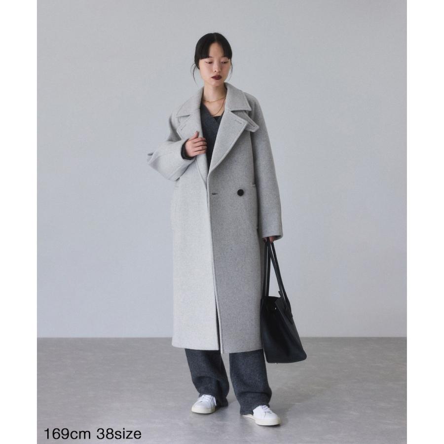 ADAM ET ROPE'（アダムエロペ） ウールボンディングラグランロング