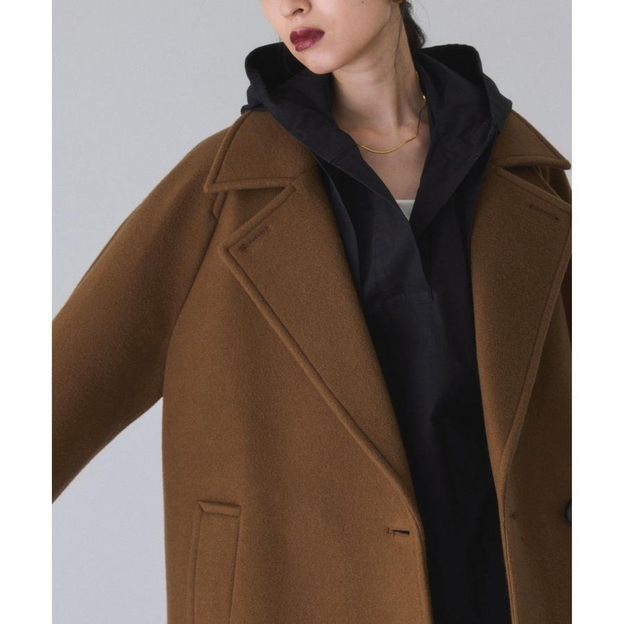 ADAM ET ROPE'（アダムエロペ） ウールボンディングラグランロング