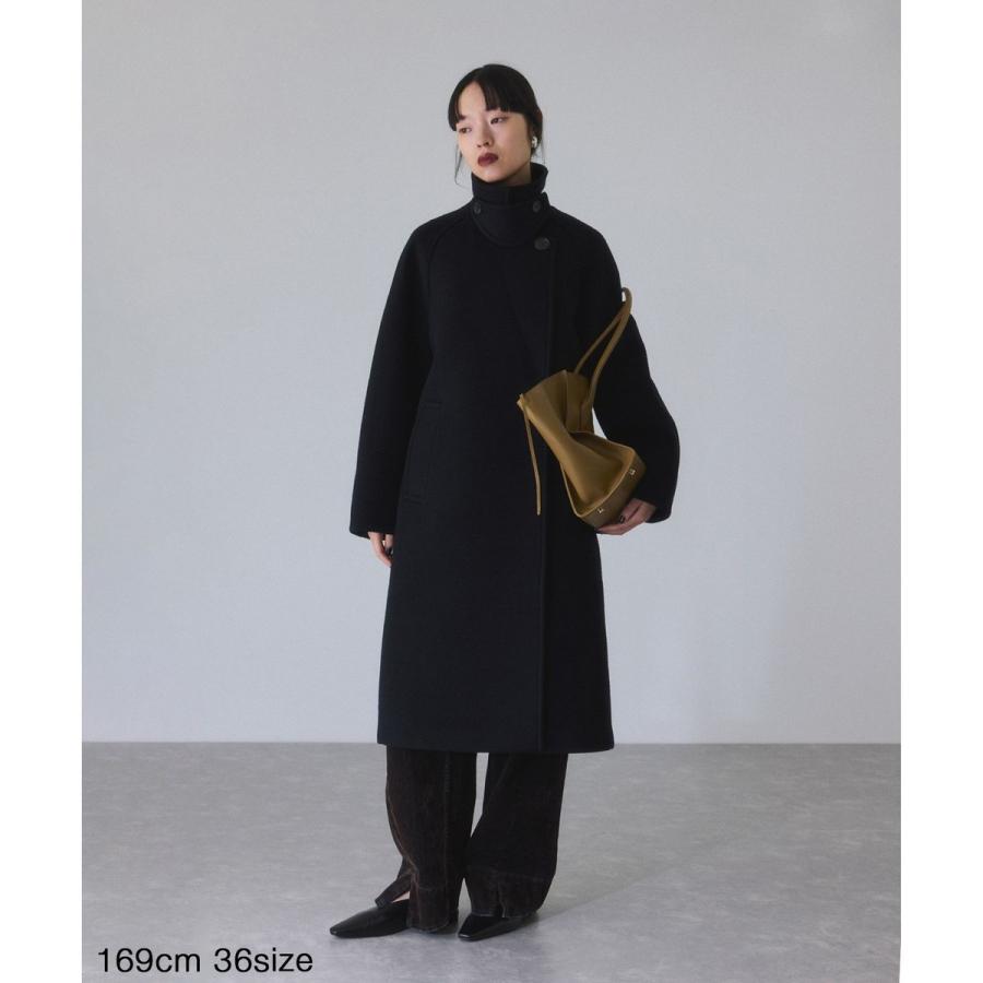 ADAM ET ROPE'（アダムエロペ） ウールボンディングラグランロング