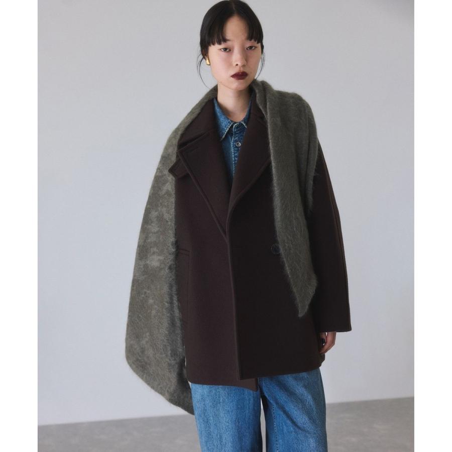 adametrope ウールボンディングミドルコート ADAM ET ROPE'（アダムエロペ） ウールボンディングミドルコート