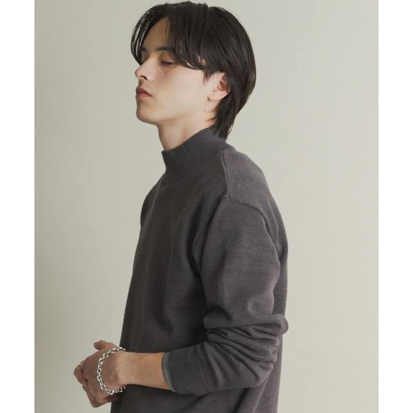 一部WEB限定カラー』『洗濯可/毛玉防止』ストレッチモックネックニット