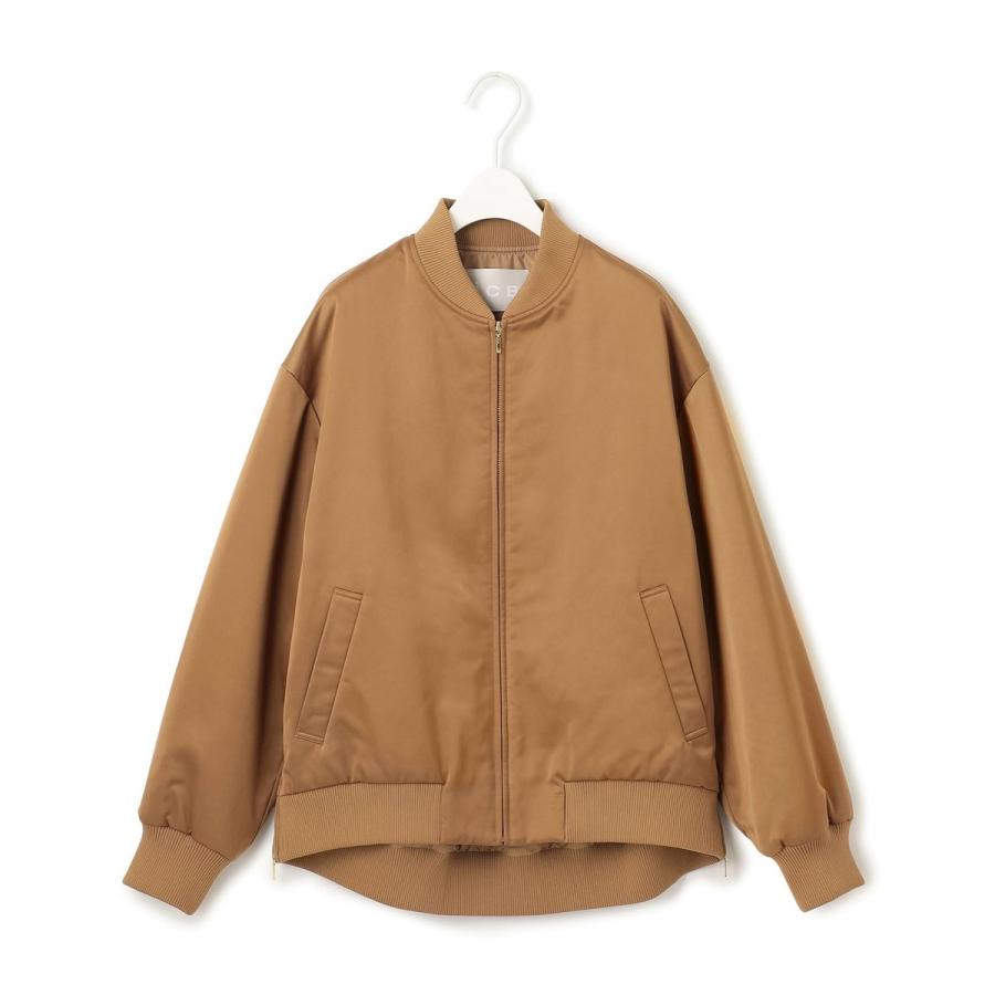 ICB（アイシービー） 【洗える】 マットサテン MA-1ブルゾン : マルイ