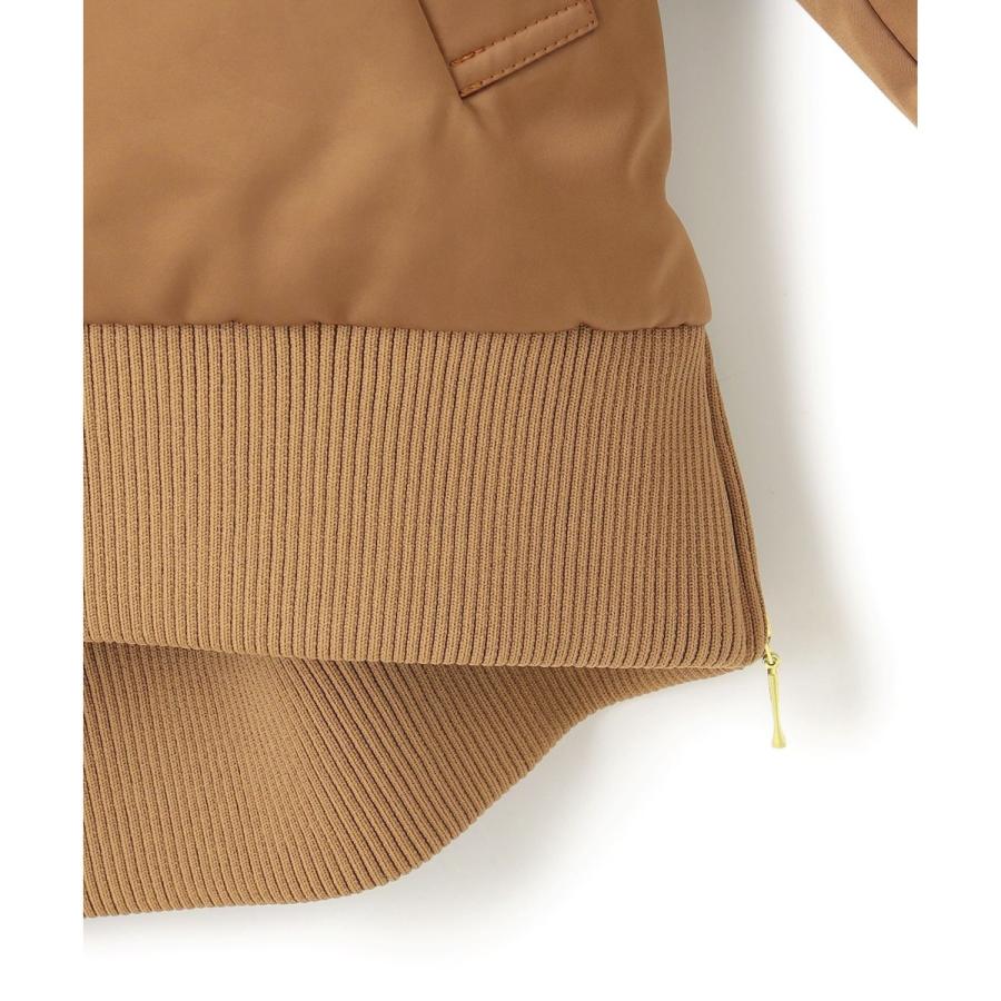 ICB（アイシービー） 【洗える】 マットサテン MA-1ブルゾン : マルイ