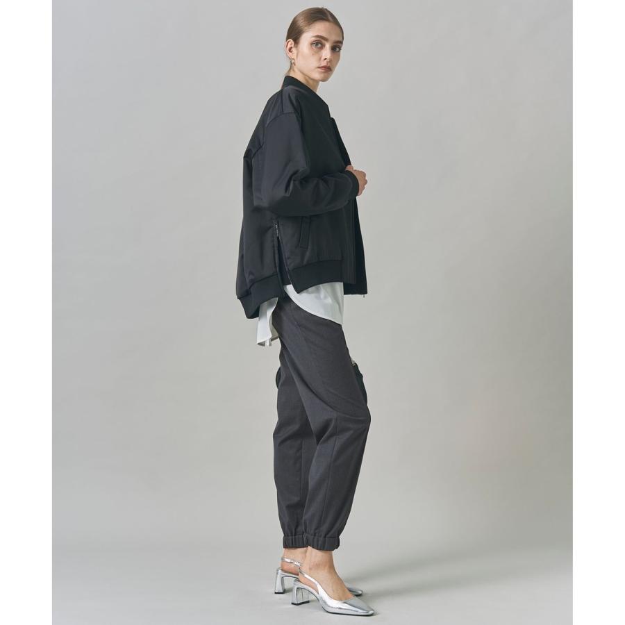 ICB（アイシービー） 【洗える】 マットサテン MA-1ブルゾン : マルイ