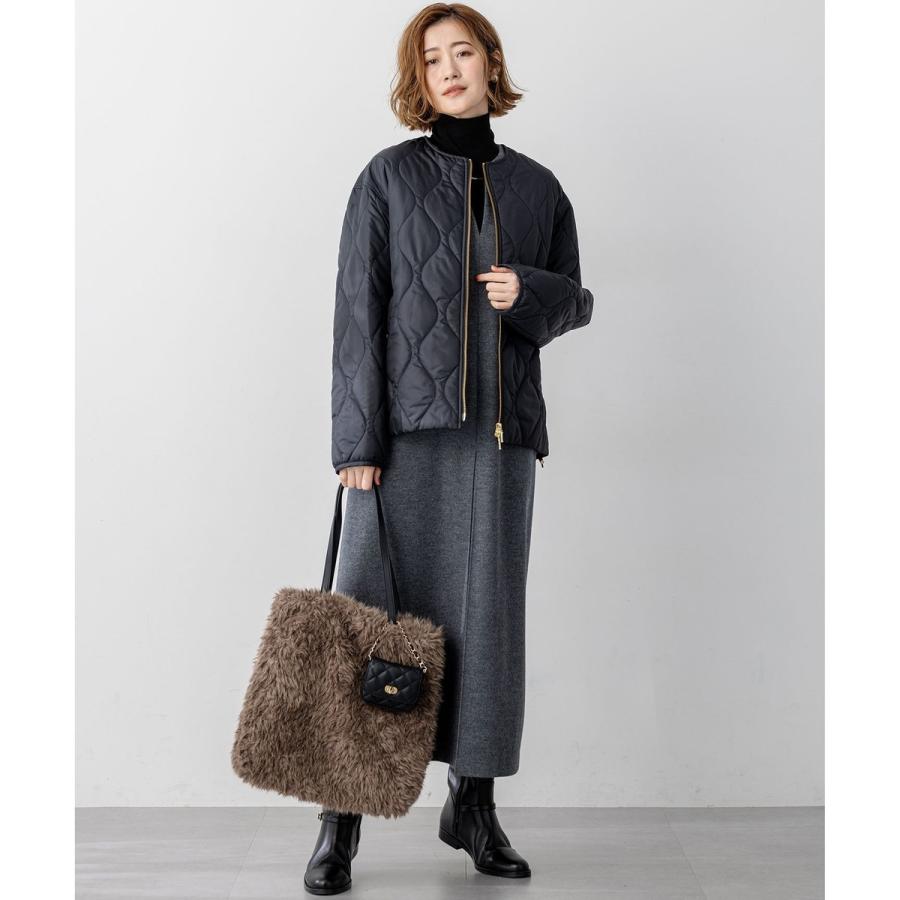 大きいサイズ　23区　ウール　ミルドジャージー　ジャンパー　スカート　ブラック 大きいサイズ 23区 ウール ミルドジャージー ジャンパー スカート