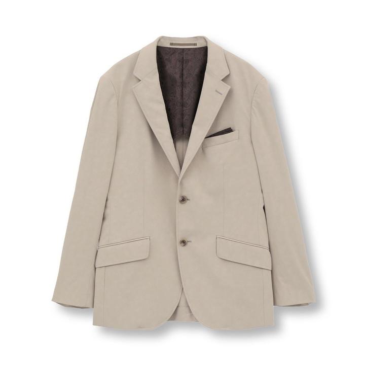 MEN'S BIGI（メンズビギ） フェイクレザー テーラードジャケット