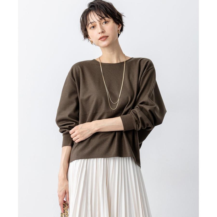 23区 【洗える】ウールミルドジャージー フォルム カットソー : マルイ