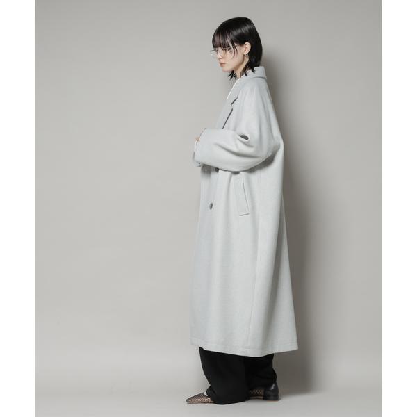 メルトンジャージーチェスターロングコート : マルイ(丸井)Yahoo!店