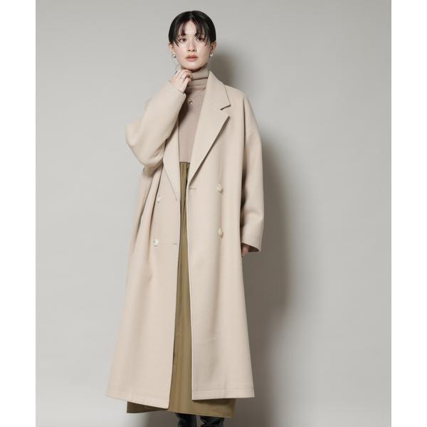 メルトンジャージーチェスターロングコート : マルイ(丸井)Yahoo!店