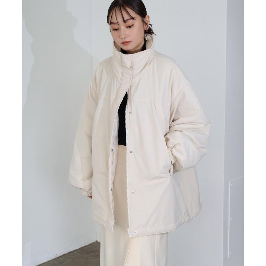 スタンドカラー 2way 中綿 ダウン ジャケット Freesia フリージア