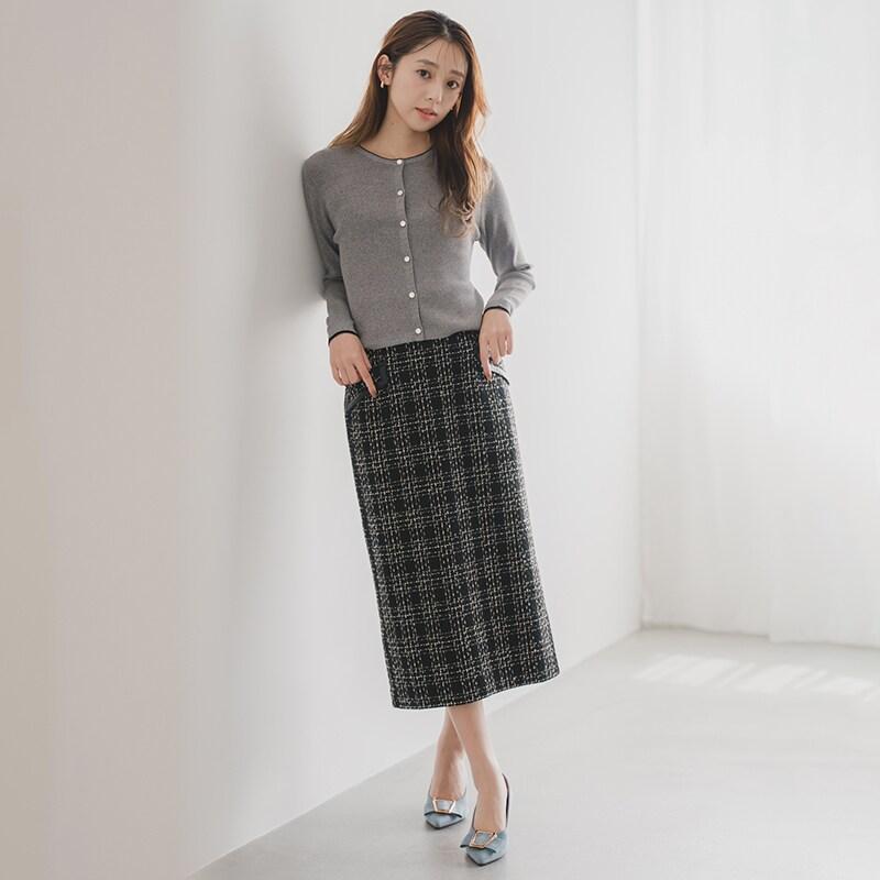 MISCH MASCH（ミッシュマッシュ） 2025秋冬新作 ツイードチェック