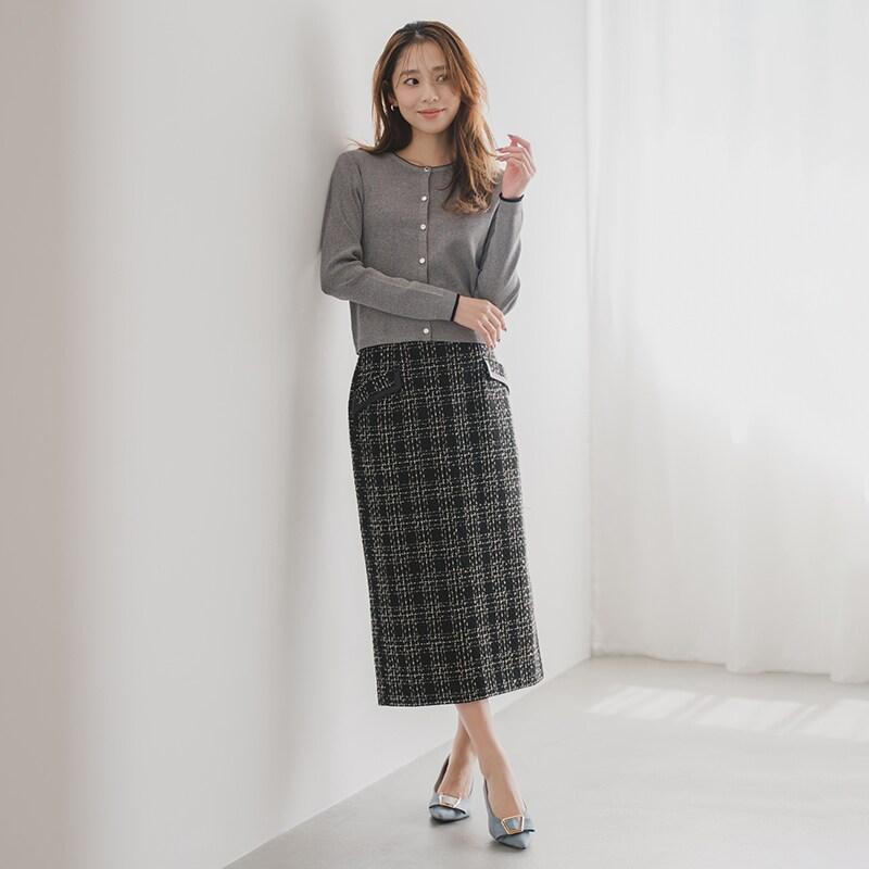 MISCH MASCH（ミッシュマッシュ） 2025秋冬新作 ツイードチェック