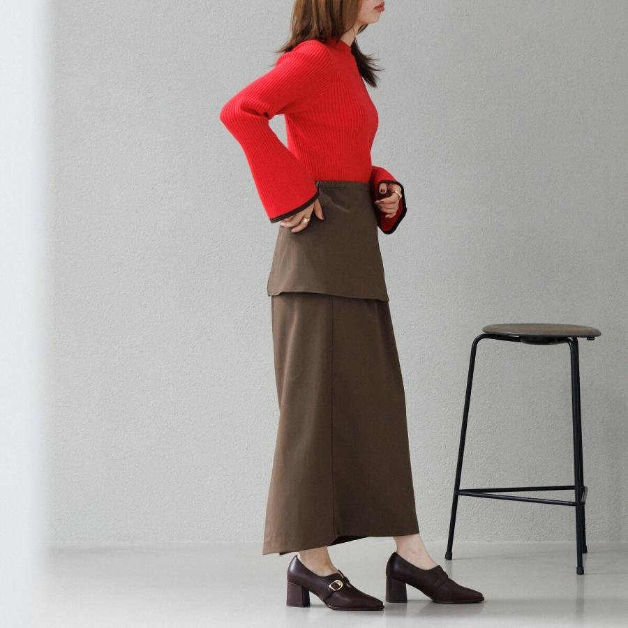 HIMIKO（HIMIKO）/抜け感のあるカットライン【卑弥呼25AW】ベルトモチーフパンプス/651329 HIMIKO 抜け感のあるカットライン【卑弥呼25AW】ベルトモチーフ