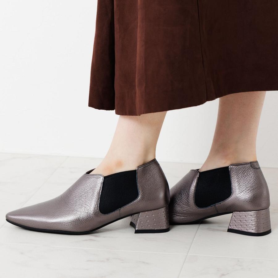 HIMIKO（HIMIKO）/パンプス感覚で履けるブーティ【撥水】ポインテッドトゥサイドゴア/651316 HIMIKO パンプス感覚で履けるブーティ【撥水】ポインテッドトゥ