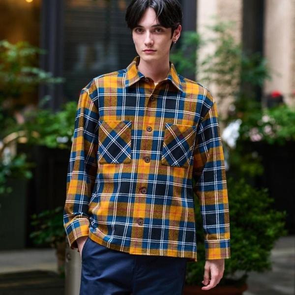 DRESSTERIOR（ドレステリア） タータンチェック CPOシャツブルゾン 