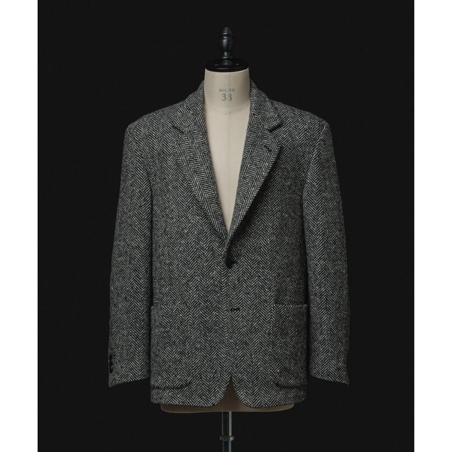 ADAM ET ROPE'（アダムエロペ） ヘリンボンツイード ジャケット