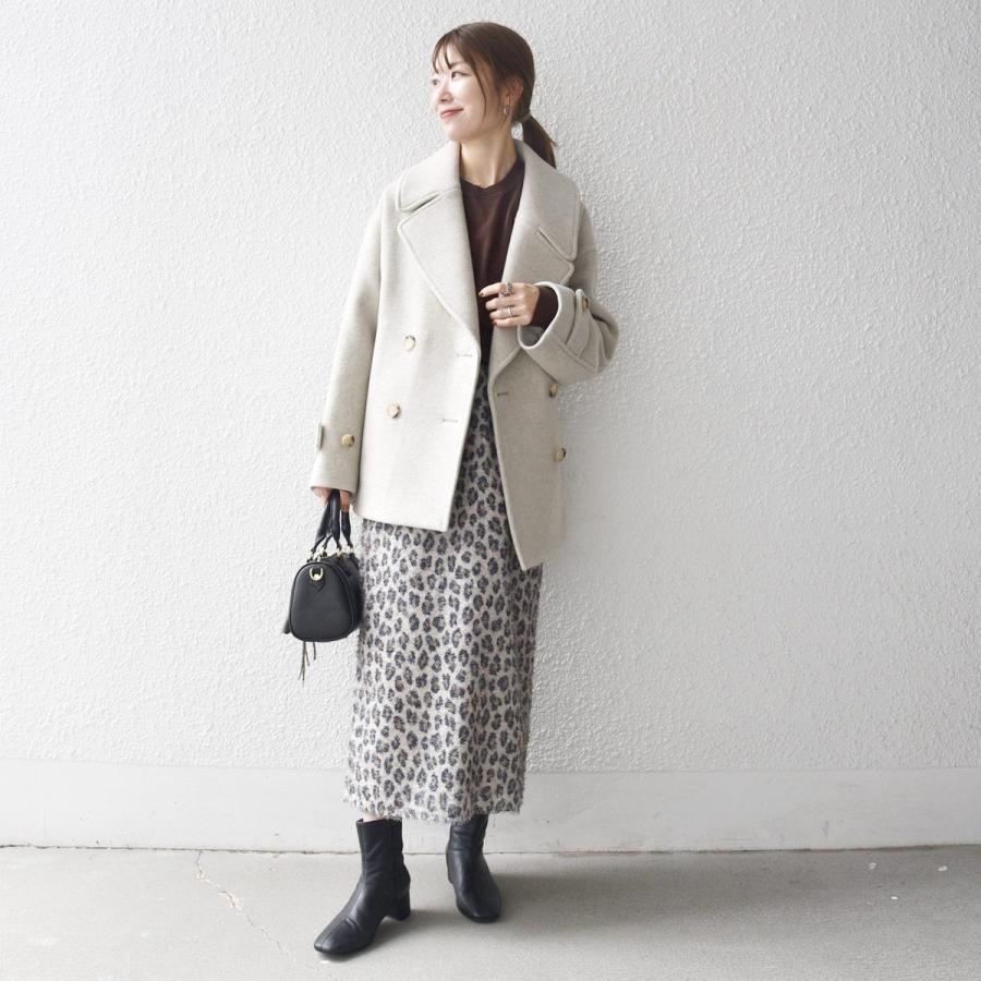 SHIPS any any: カシミヤ ミックス テーラード ショート Pコート