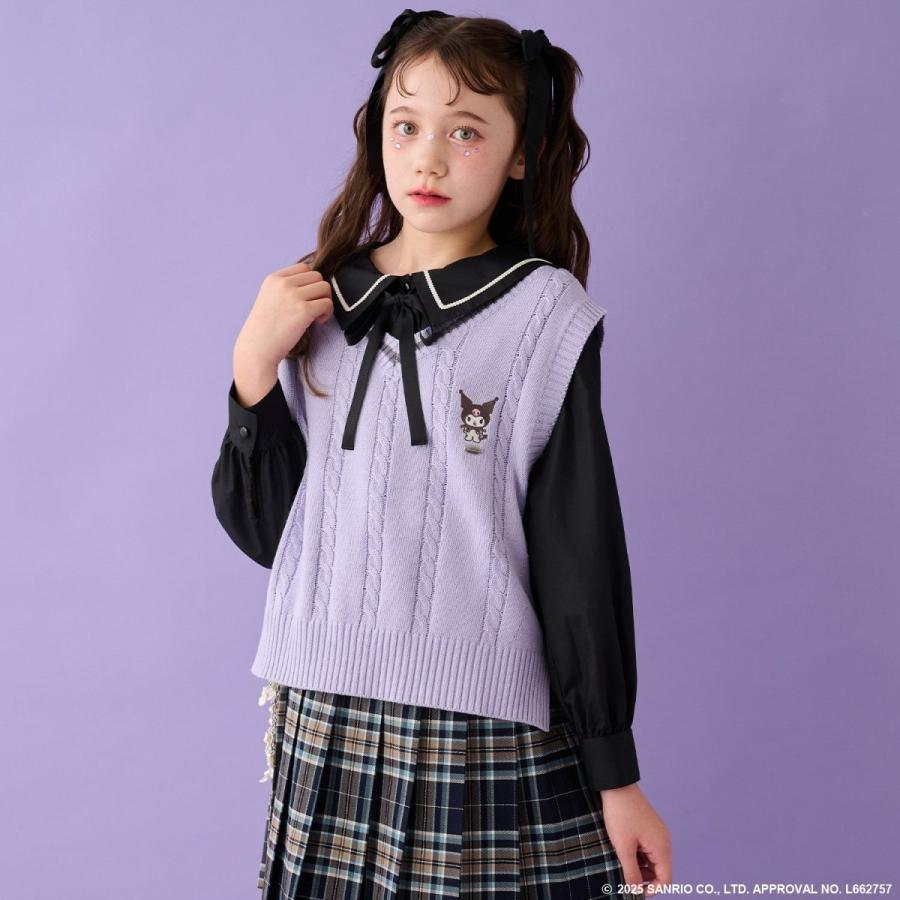 ♡メゾピアノJr♡ 150 ベロアのお洒落可愛いサロペット＋ミキハウスベスト ♡メゾピアノJr♡ 150 ベロアのお洒落可愛いサロペット＋