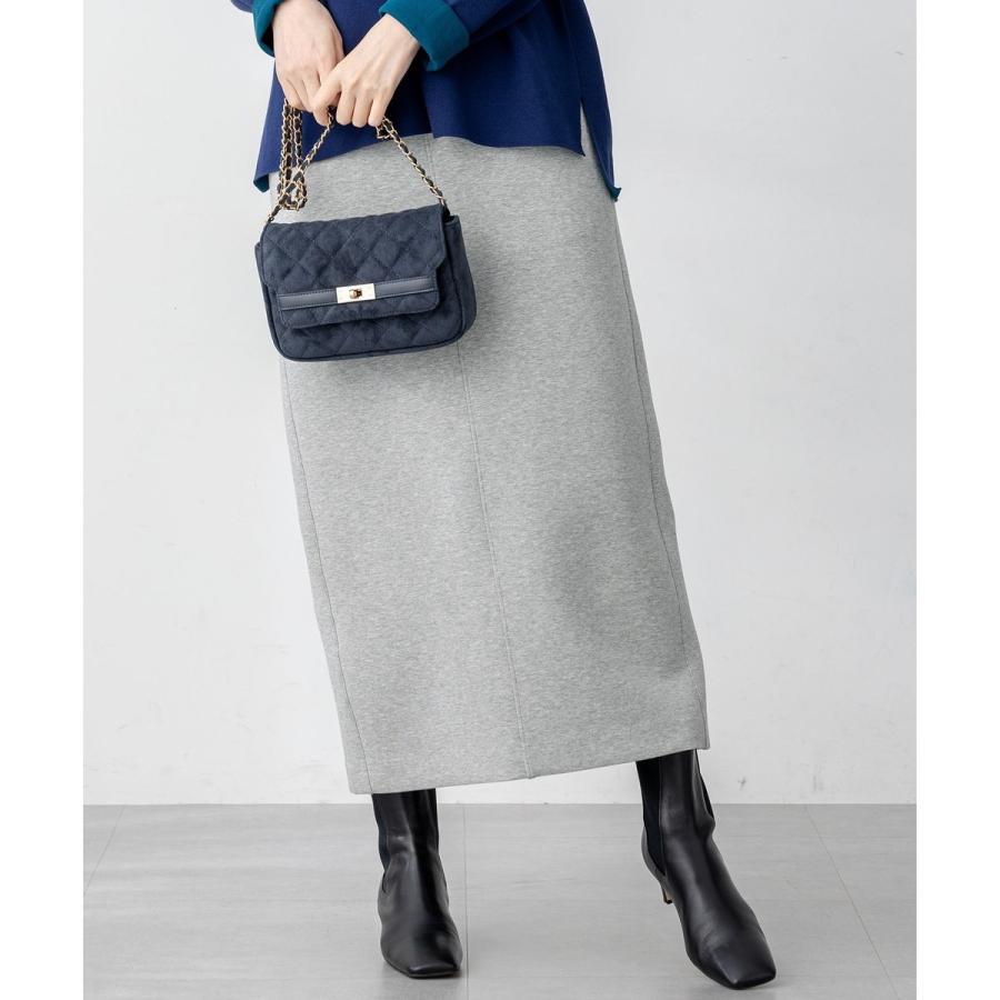 スカート タイト コットンエアーダンボール 23区 サイズ40 23区（ニジュウサンク） 【洗える】コットンエアーダンボール Iライン