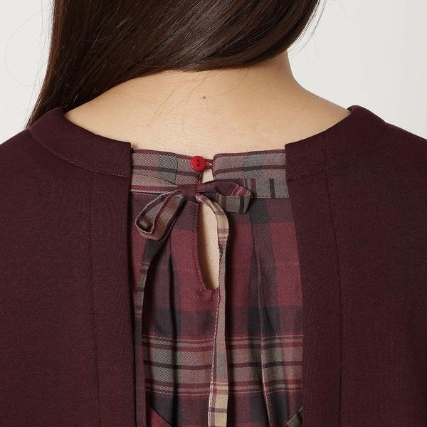 Rose Tiara（ローズティアラ） チェック切替プルオーバー : マルイ